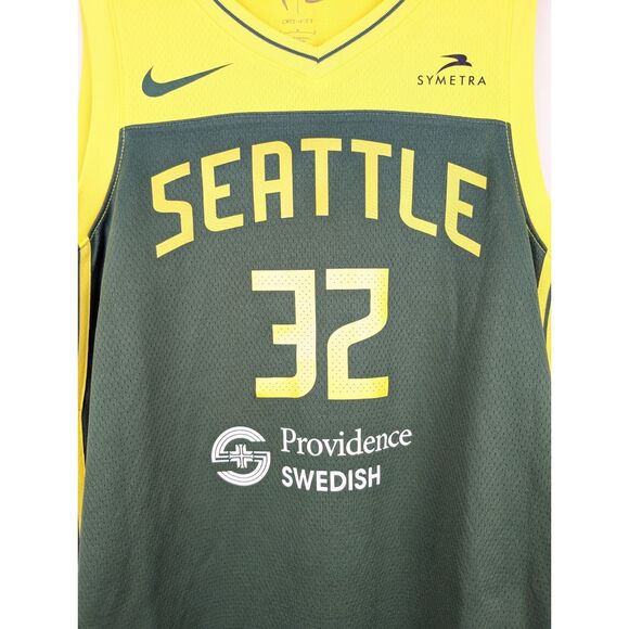 Seattle Storm Sami Whitcomb Nike WNBA Explorer Edition Jersey Sz 48 Autographed - Picture 2 of 7